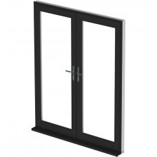 uPVC French Door - Black