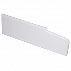 White 85mm Cill End Caps for uPVC Windows & Doors – Pair