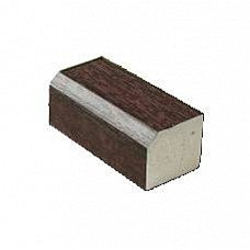Mahogany Foiled uPVC 20mm x 22mm Square Fillet - 5m Length