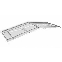 2480mm Door Canopies Lightline Pro Finish Pitched Contract