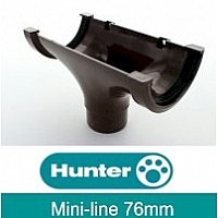 Hunter Brown 76mm Mini-Line Gutter