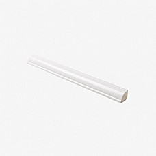 Brilliant White uPVC Quadrant Trim – 18mm x 5m Length