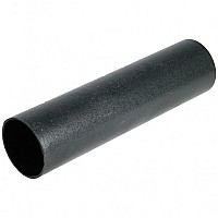 Flopast Cast Iron Effect 2.5m Black 68mm Round Downpipe
