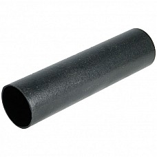 Flopast Cast Iron Effect 2.5m Black 68mm Round Downpipe