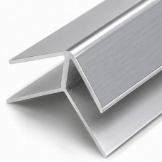 Silver External Corner Trim 7.5mm x 2.6mtr for Decor Panel