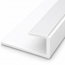 White Edge Trim 7.5mm x 2.6mtr for Decor Panel