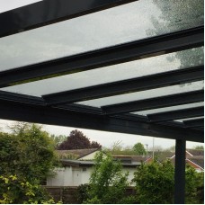 Clearview Glass Patio Canopy – Projection 3.0m