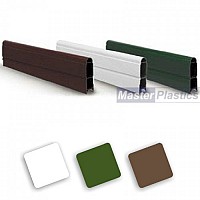 Plastic Gravel Boards - 150mm High, 6ft Wide (Available in Brown, Green, or White)