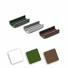 PVCu Plastic Fence Post Utility Strip - 7ft (2134mm) (Available in Brown, Green, or White)