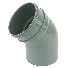 Floplast 110mm Solvent Offset Bend Bottom