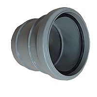 Floplast 110mm Solvent - Single Socket Pipe Coupling