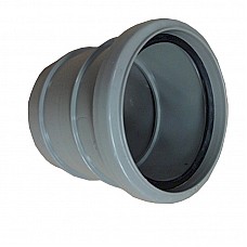 Floplast 110mm Solvent - Single Socket Pipe Coupling