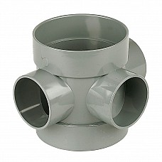 Floplast 110mm Solvent Short Boss Pipe