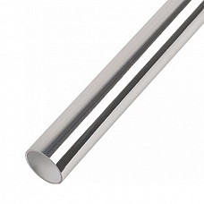 1.1m 32mm 'Chrome' Style Wastepipe (ABS) – Luxurious Chrome Finish for Waste Plumbing
