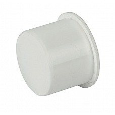 Floplast 40mm Plastic Socket Plug - White