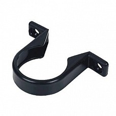 Floplast 32mm Waste Pipe Bracket - Black
