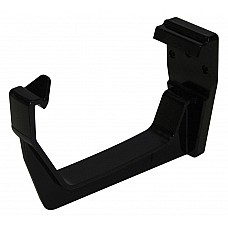 114mm Black Square Gutter Fascias Bracket