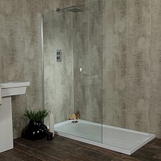 Marbrex Bisque Wall Panel - 375 x 2600 x 8 (mm) - (Pack of 3) 