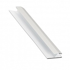 Foiled White 5m H-Section Cladding Trim