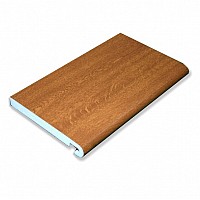 KB16 250mm Bullnosed Light Oak Fascia Board