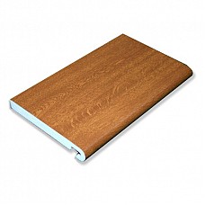 KB16 250mm Bullnosed Light Oak Fascia Board