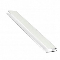 5m White Ash Effect H-Section – 10m Per Pack, Ideal for Exterior Use