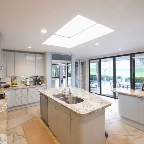 TuffX Frameless Flat Rooflight – Triple Glazed Fixed Rooflight 1000 x 1500