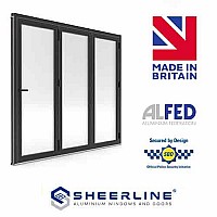 Made-to-Measure Aluminium 3-Pane Bi-Fold Door – Superior Thermal Performance with Custom Finishes Made-to-Measure Aluminium 3-Pane Bi-Fold Door – Superior Thermal Performance with Custom Finishes