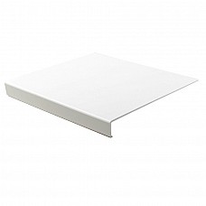 3mm x 2.5m White Thin UPVC Internal Window Cill Cover Board