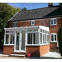 DIY Lean-to Conservatory on Dwarf Walls | 3m x 4m