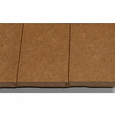 Caravan Cedar Solid Composite Plastic Decking Boards