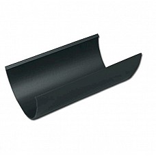 Floplast 4m Anthracite Grey High Capacity Gutter – RAL 7024 for Commercial & Domestic Use