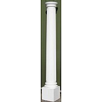 Fluted GRP Porch Columns