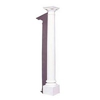 Plain GRP Porch Columns