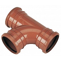 FloPlast 160mm 87.5° Tee Juntion - 6D191