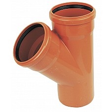 FloPlast 160mm 45° Y-Junction - 6D210