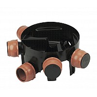 FloPlast 160mm x 160mm 90° Chamber Base - 6D900