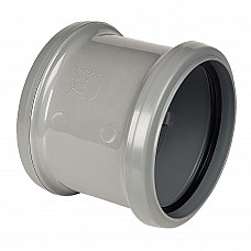 (SP105G) Double Socket Pipe Coupling - Grey