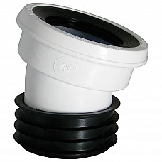 FloPlast SP108 14º WC Toilet Connector