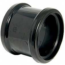 (SP105B) Double Socket Pipe Coupling (Black)