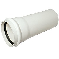 FloPlast SP3W White Soil Pipe - 3m - 110mm