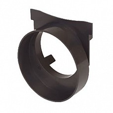 FloPlast Flodrain End Cap Outlet - D712 for Flodrain Surface Channel