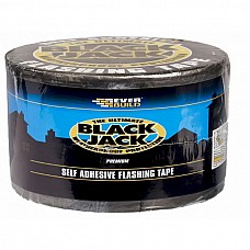 Black Jack Flashing 100mm – Self-Adhesive, Lead Look Finish, 100mm x 10m Roll