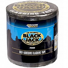 Black Jack Flashing 225mm – Self-Adhesive, Lead Look Finish, 225mm x 10m Roll