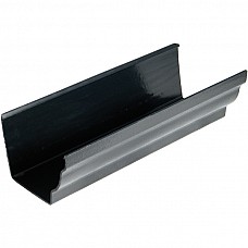 floplast ogee cast iron effect gutter - 3m length
