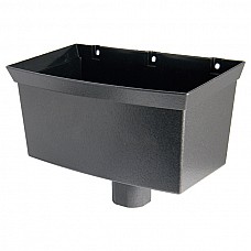 Floplast Cast Iron Effect Square Hopper