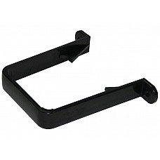 Floplast 65mm Black Square Downpipe Bracket (RCS1B)