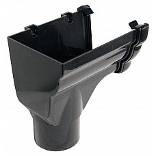 Floplast Niagara Stop End Outlet Black 