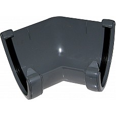Floplast Grey 115mm Deep Flow 135º Gutter Angle