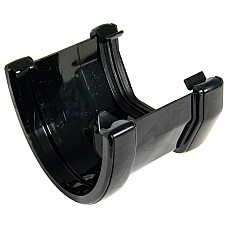 Floplast Black 115mm Deep Flow to 114mm Square Gutter Convertor – Seamless Gutter Adaptation